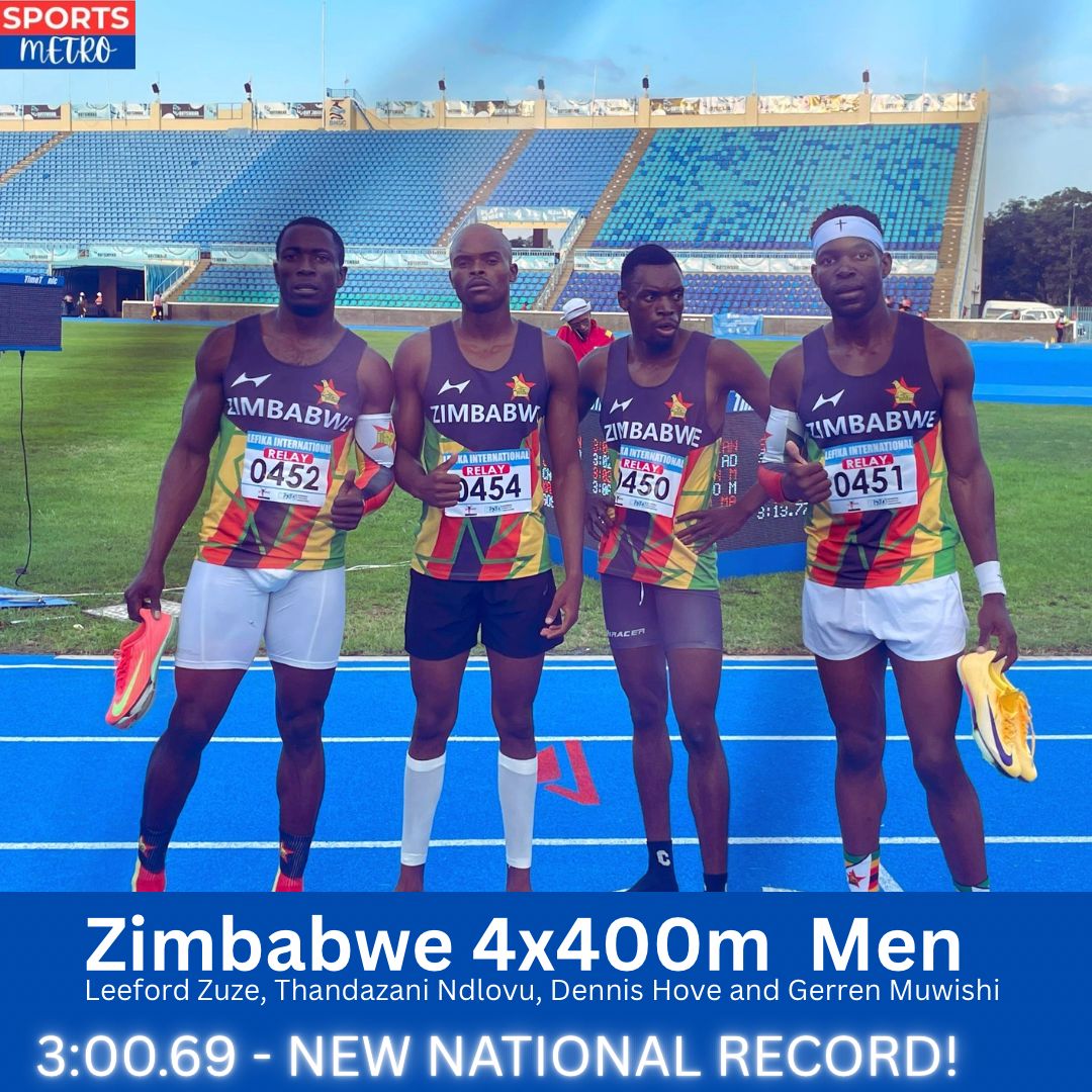 Zimbabwe Relays Surge Toward World Athletics Standards, Smash 29-Year National Record
