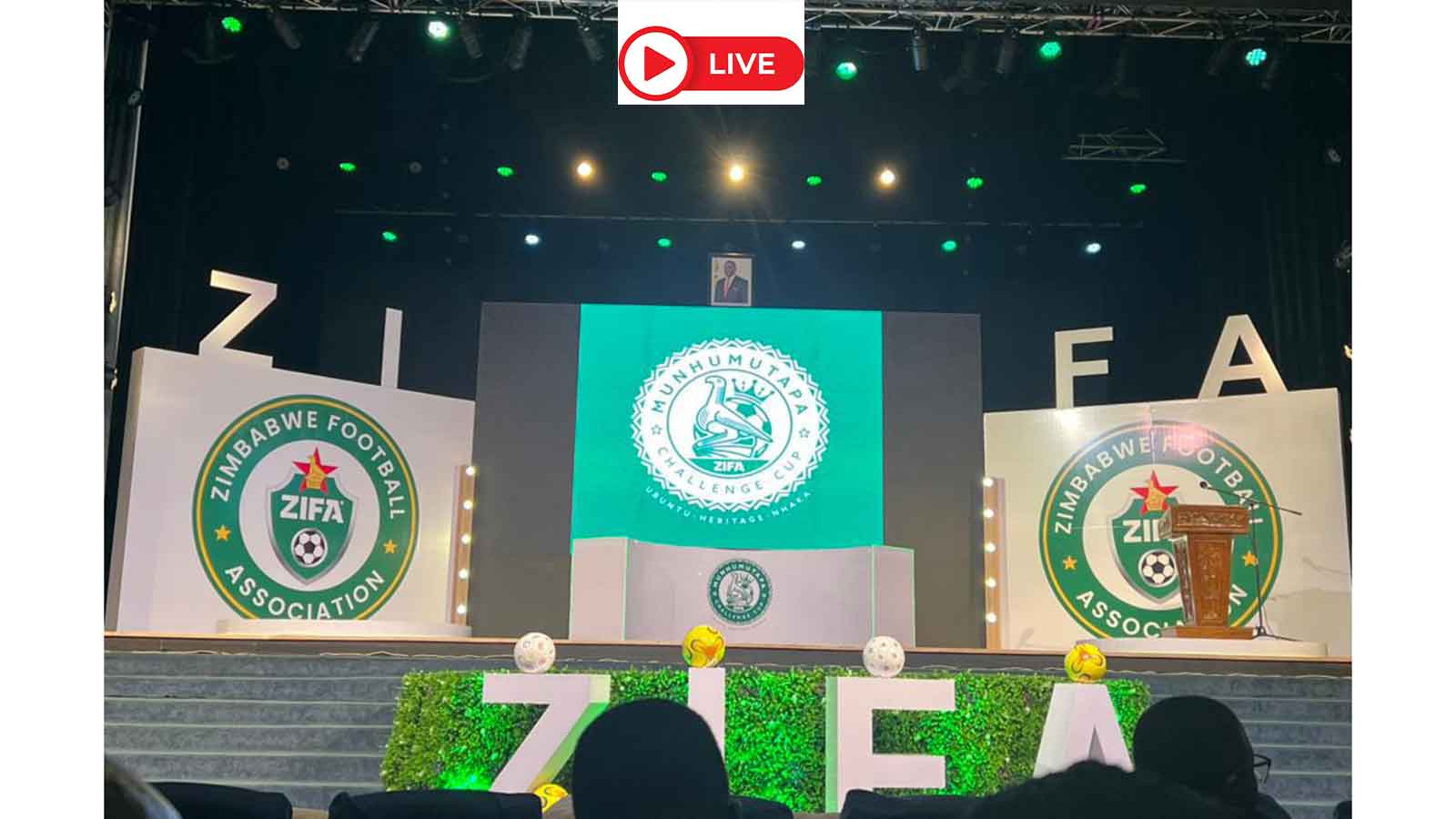 President Mnangagwa launches ZIFA Munhumutapa Challenge Cup