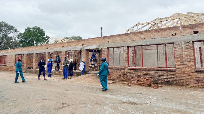 Filabusi Registry construction 80 percent complete