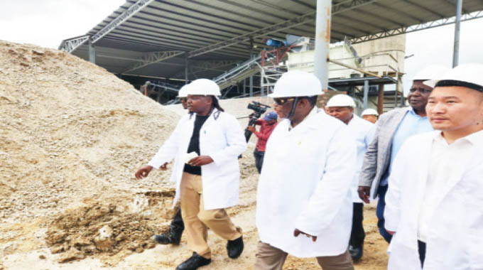 Government firm on raw mineral export ban:VP Chiwenga