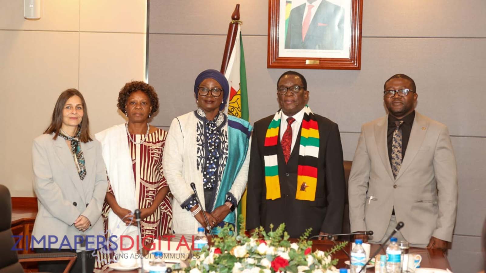 President meets AU delegation