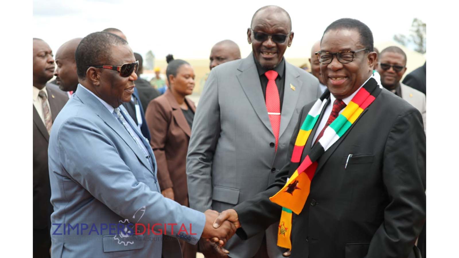 President Mnangagwa off to Ghana