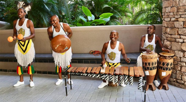 A local group welcomes guests