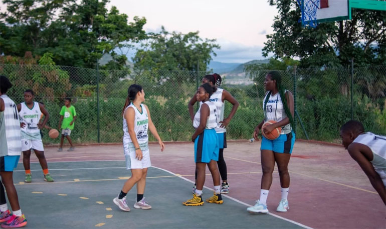 Action in the Manicaland Basketball Association-run league goes gear up