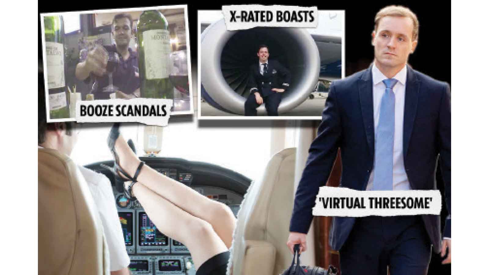 WILD PARTIES, SEX ORGIES,  DRUGS, IT’S ALL PART OF JUST ANOTHER FLIGHT FOR PILOTS