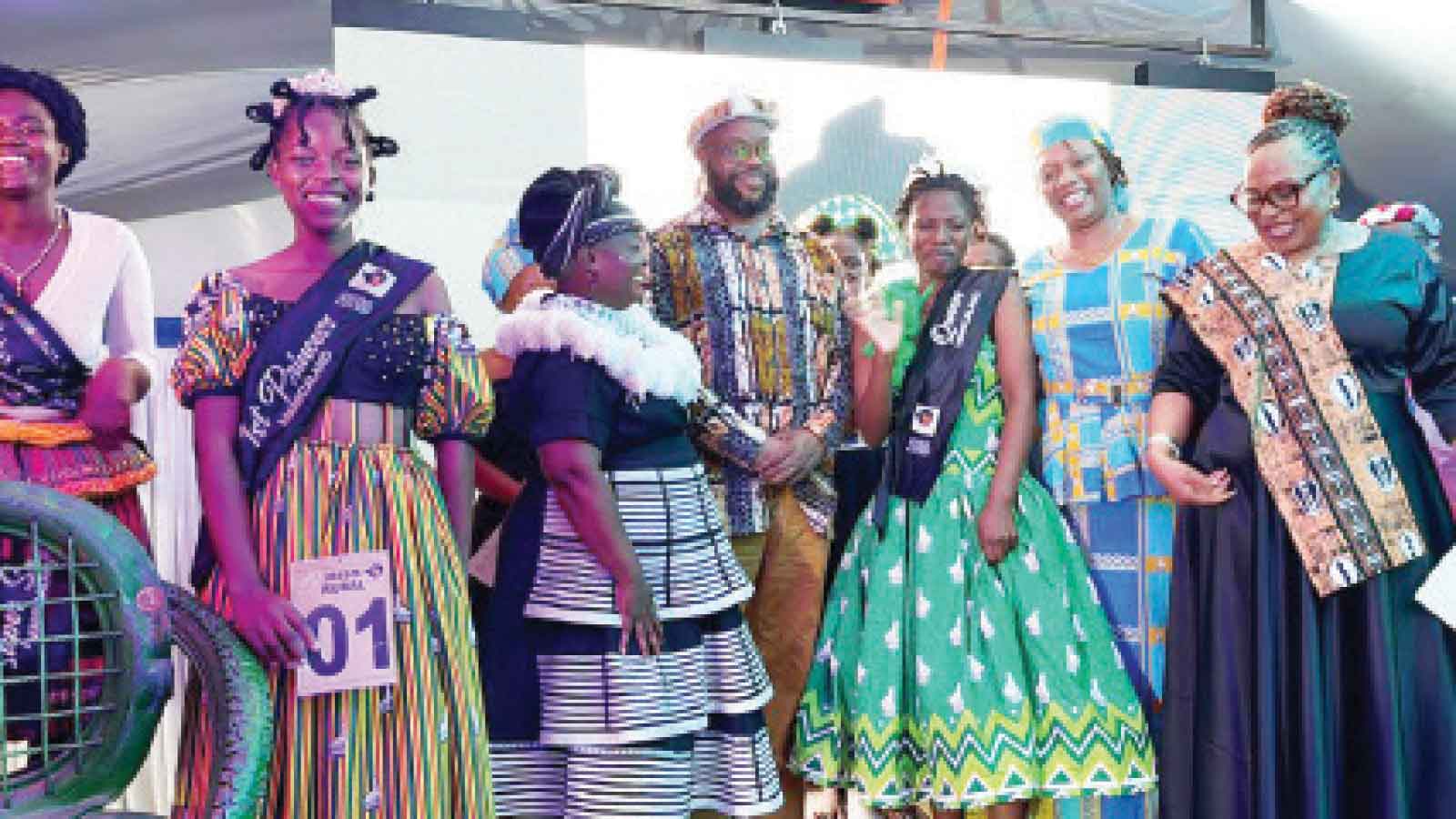 Minister’s handshake excites Miss Rural Zim Manicaland
