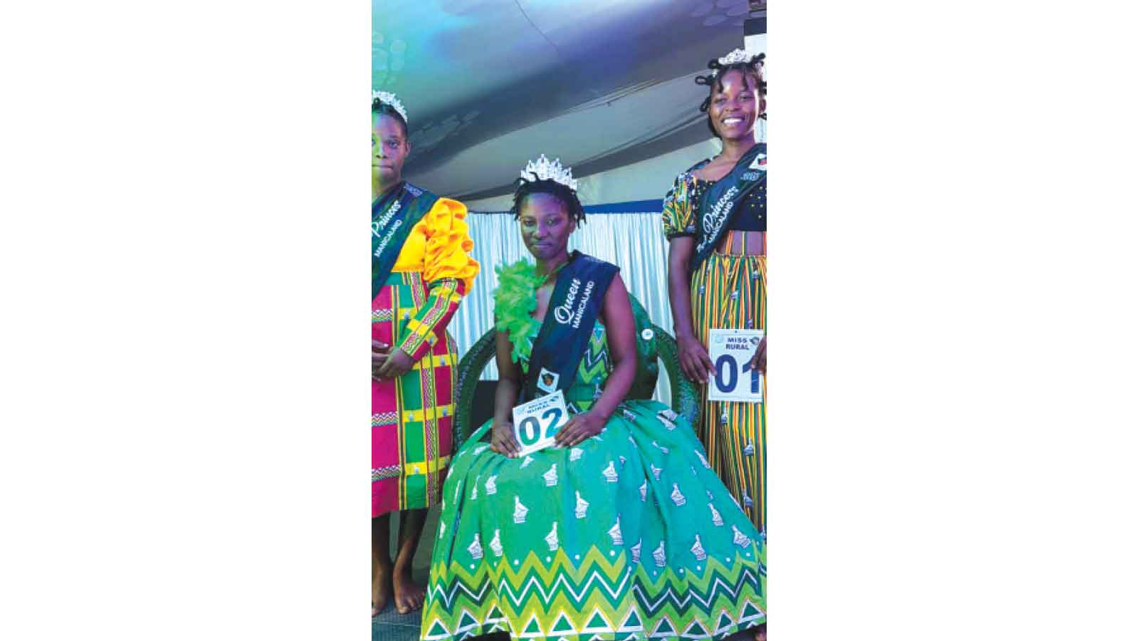 Minister Mutsvangwa’s handshake excites Miss Rural Zim Manicaland