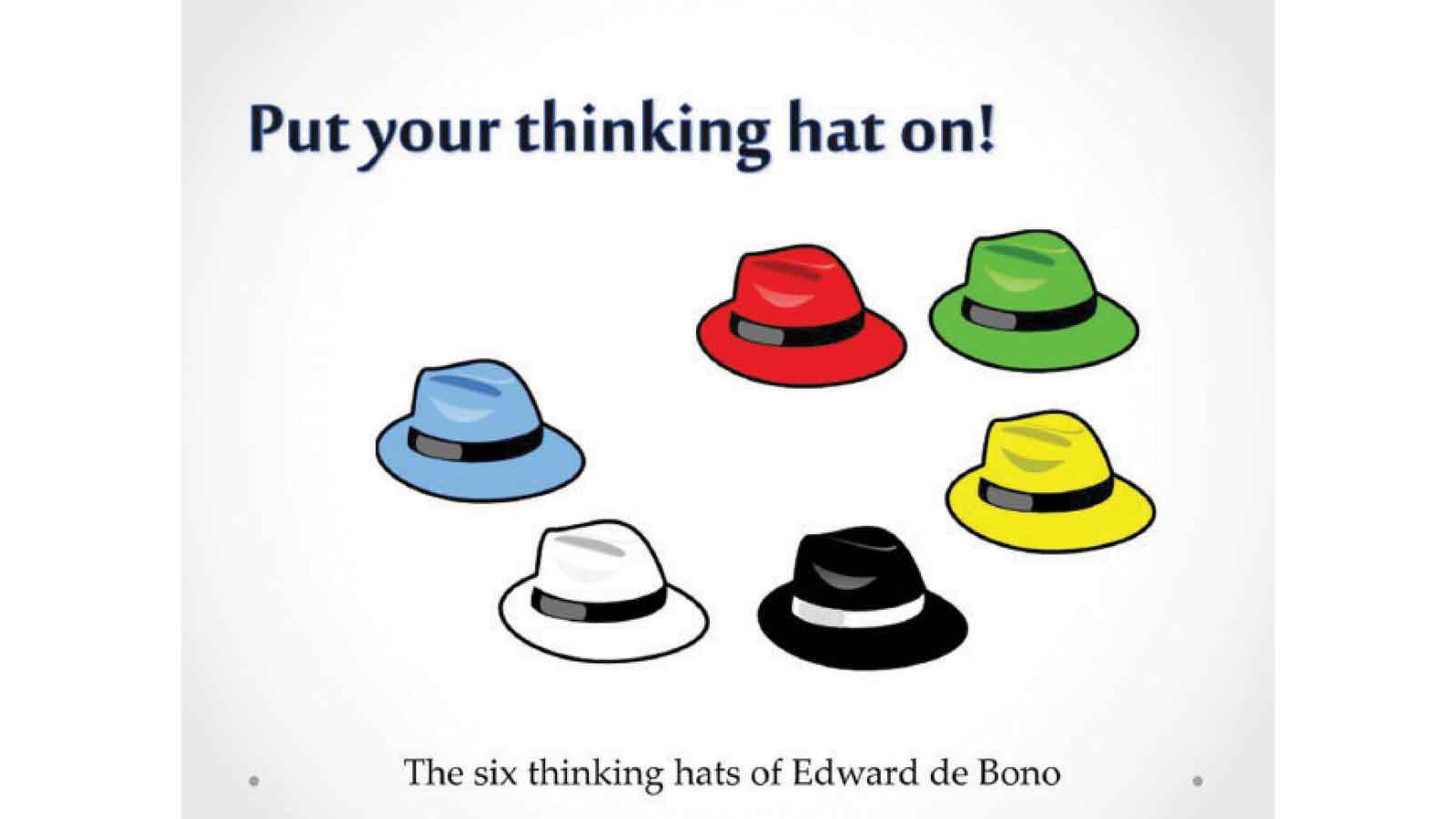 Strengthen your thinking hats