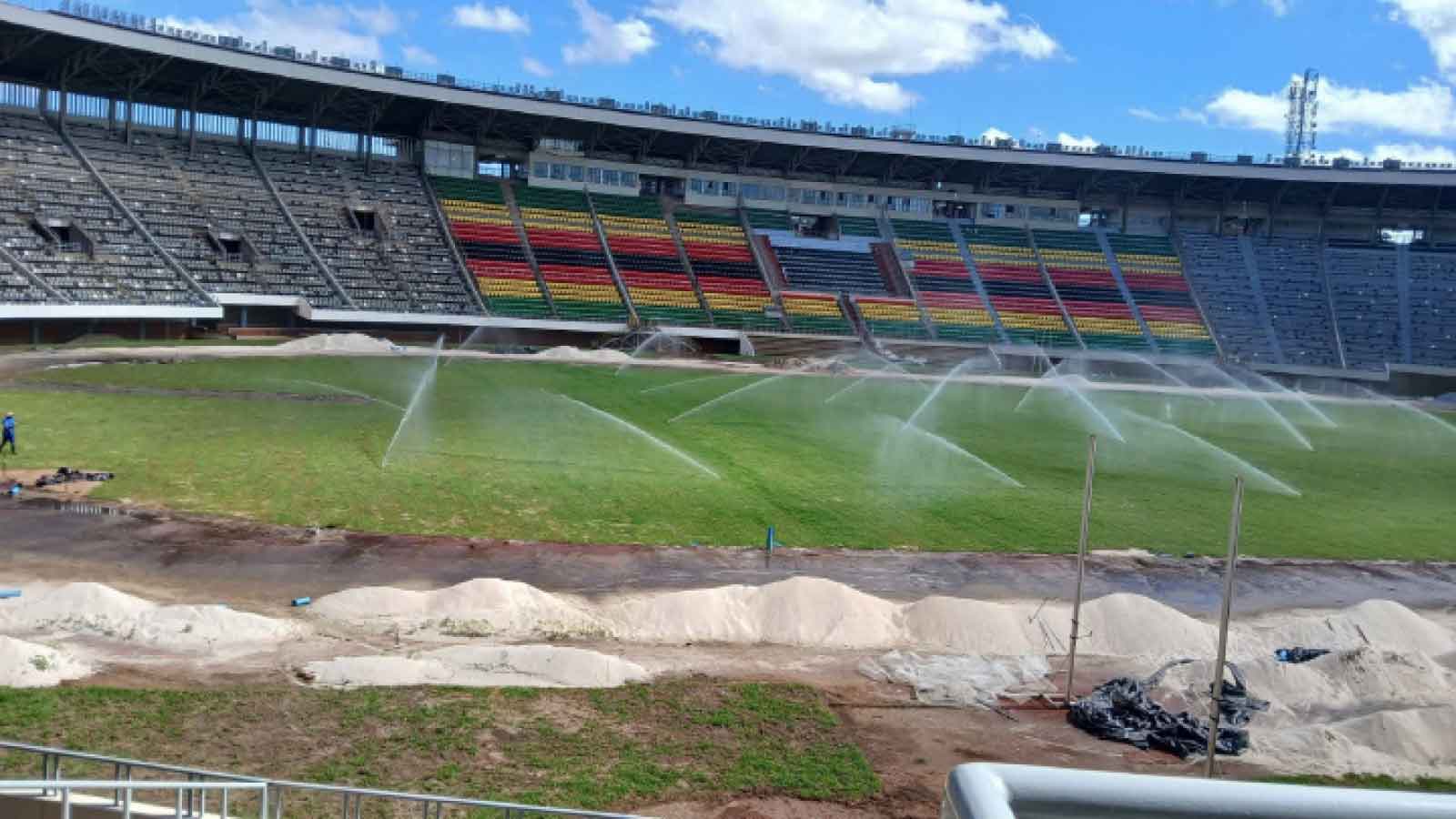 MODERN FACILITY EMERGING AT THE NATIONAL SPORTS STADIUM