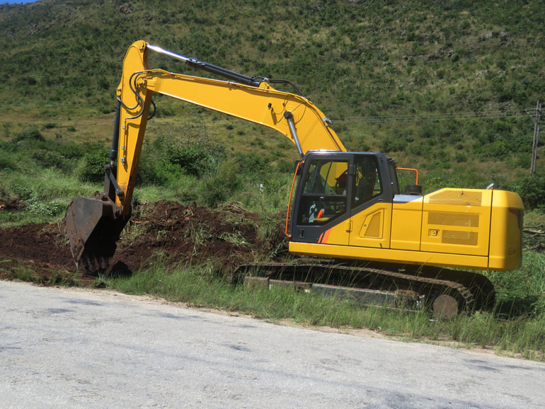 Construction of the long-awaited Christmas Pass Bypass Road is progressing smoothly. - Pictures: Hazel Chitepo