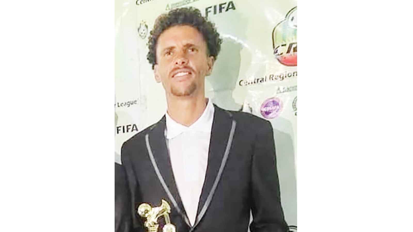 FOOTIE STAR’S FOUL PLAY . . . turned wife into punching bag