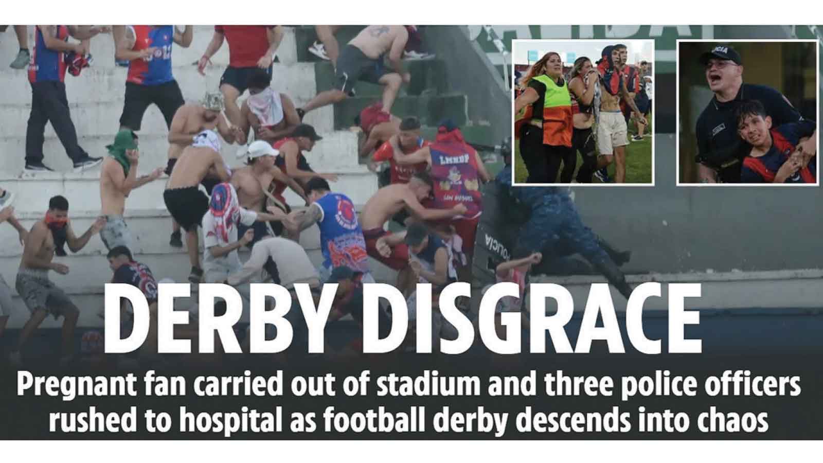 DERBY DISGRACE