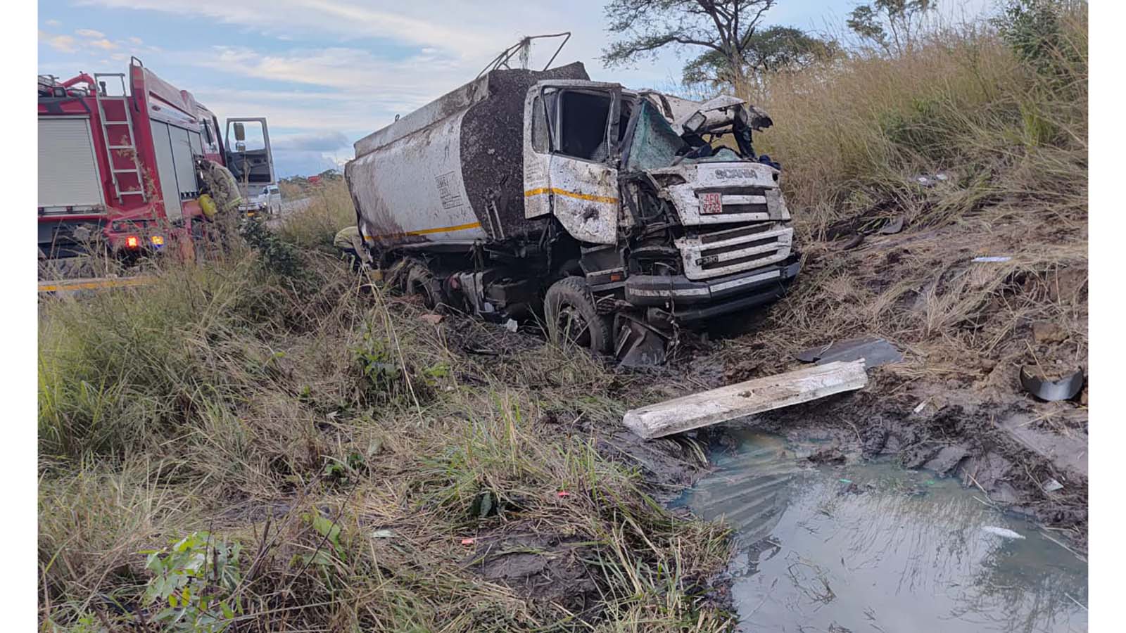 Diesel spillage contaminates Mwenje River
