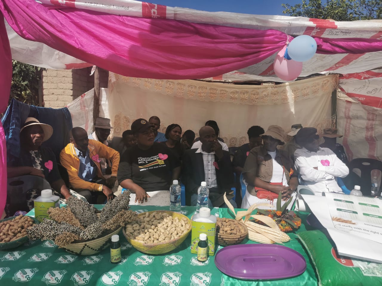Shadow councillor donates earth auger to Insiza North farmer