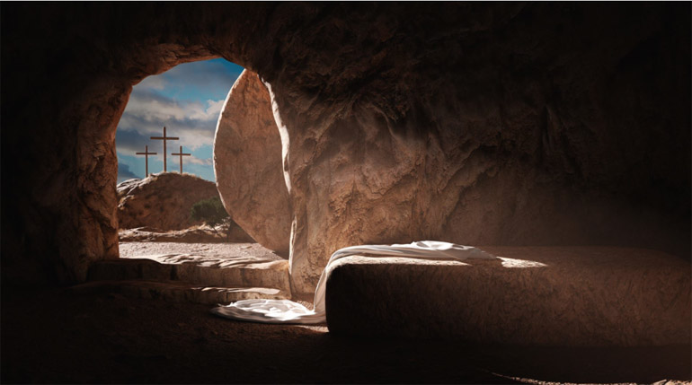 It was not possible for Christ to be held in the grave