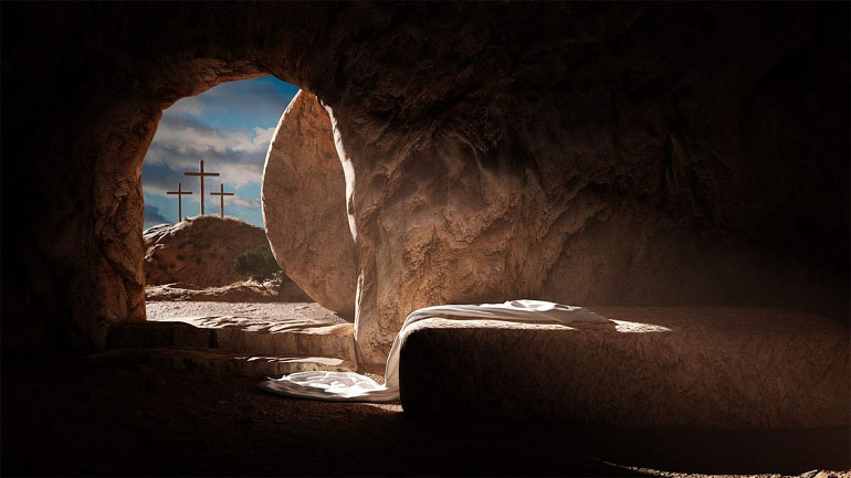 His was a death that was witnessed by all nature