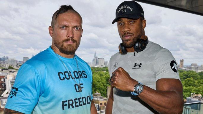 Usyk training new ‘friend’ AJ to beat ‘Greedy Belly’