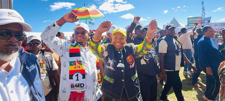 Muchinguri-Kashiri hails President Mnangagwa’s shield for locals