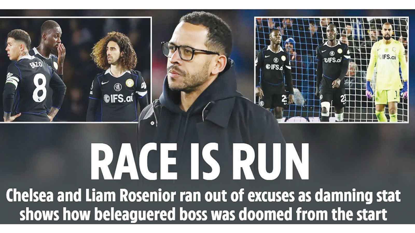 RACE IS RUN