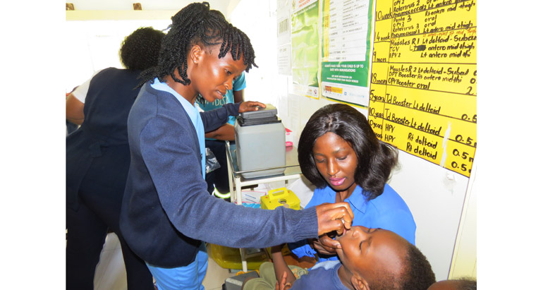 Strong turnout in polio vaccination blitz