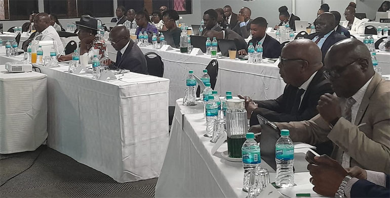 Some of the participants at the meeting