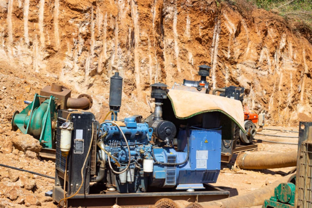 Some of the recovered equipment