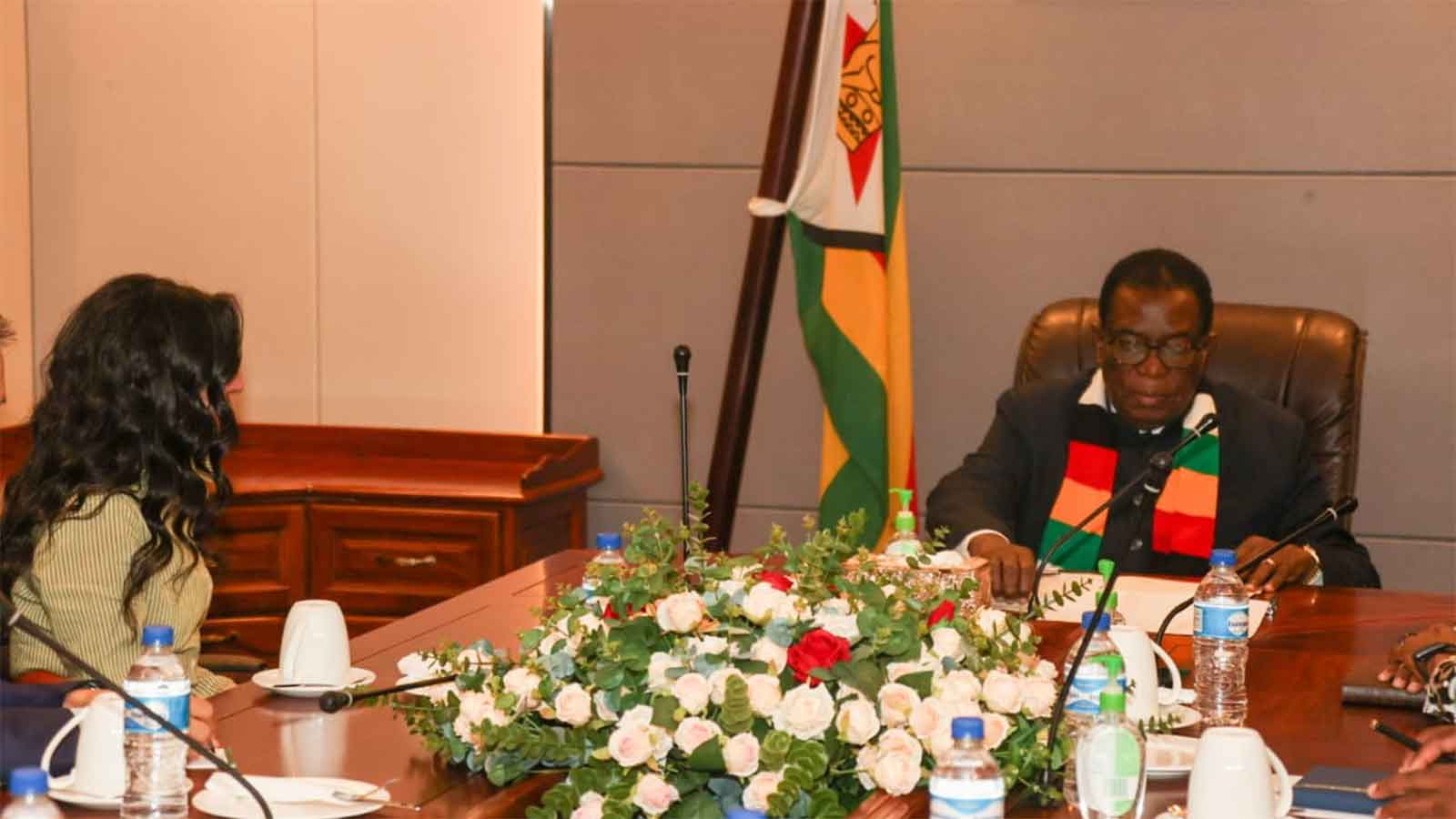 President Mnangagwa meets UN Tourism leader ahead of key tourism meetings