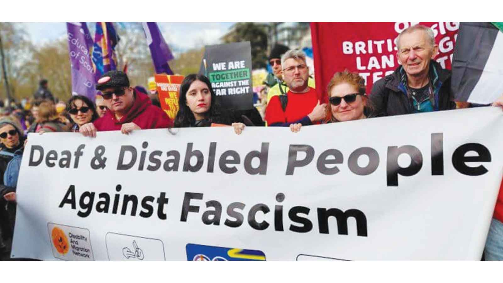 PWDs protest against racism in Western Europe