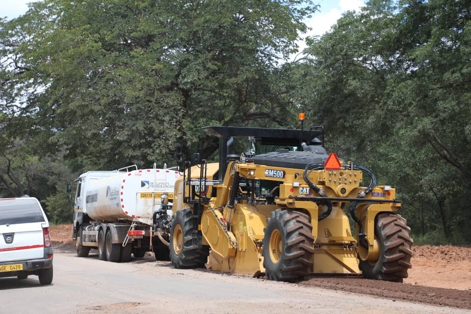 Bulawayo-Victoria Falls road works on course