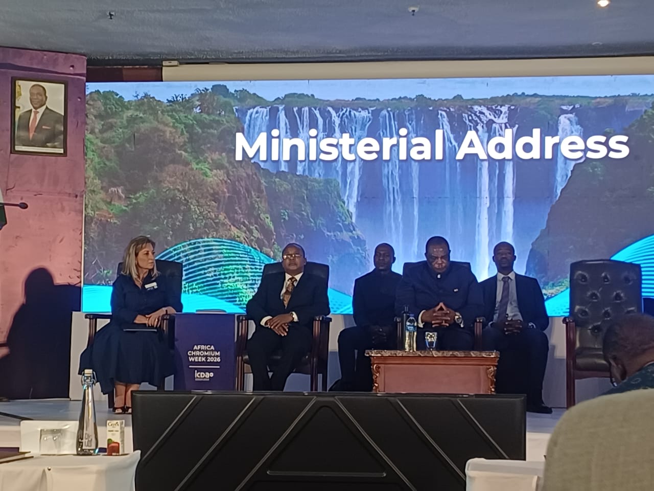 VP Chiwenga arrives in Victoria Falls for Africa Chromium Week