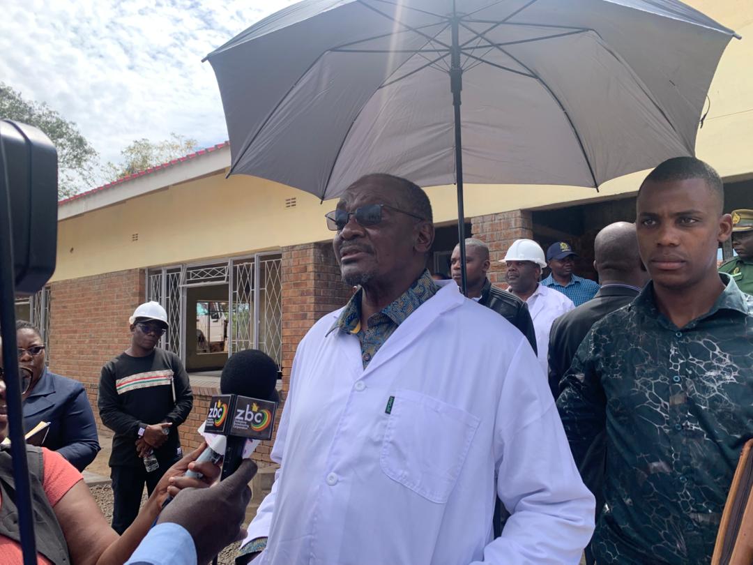 Vice President Mohadi tours Insiza district offices