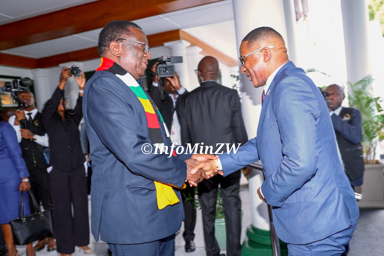 President Mnangagwa and President Boko to preside over signing of 10 MOUs