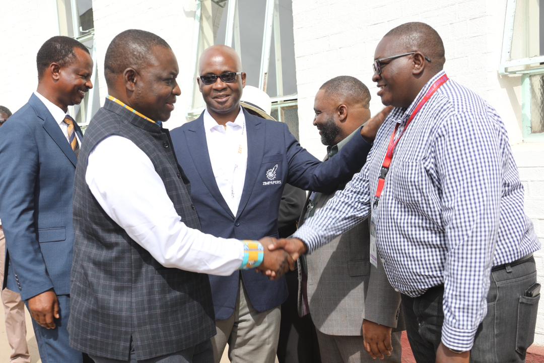 Minister Soda makes impromptu visit to Chronicle newsroom