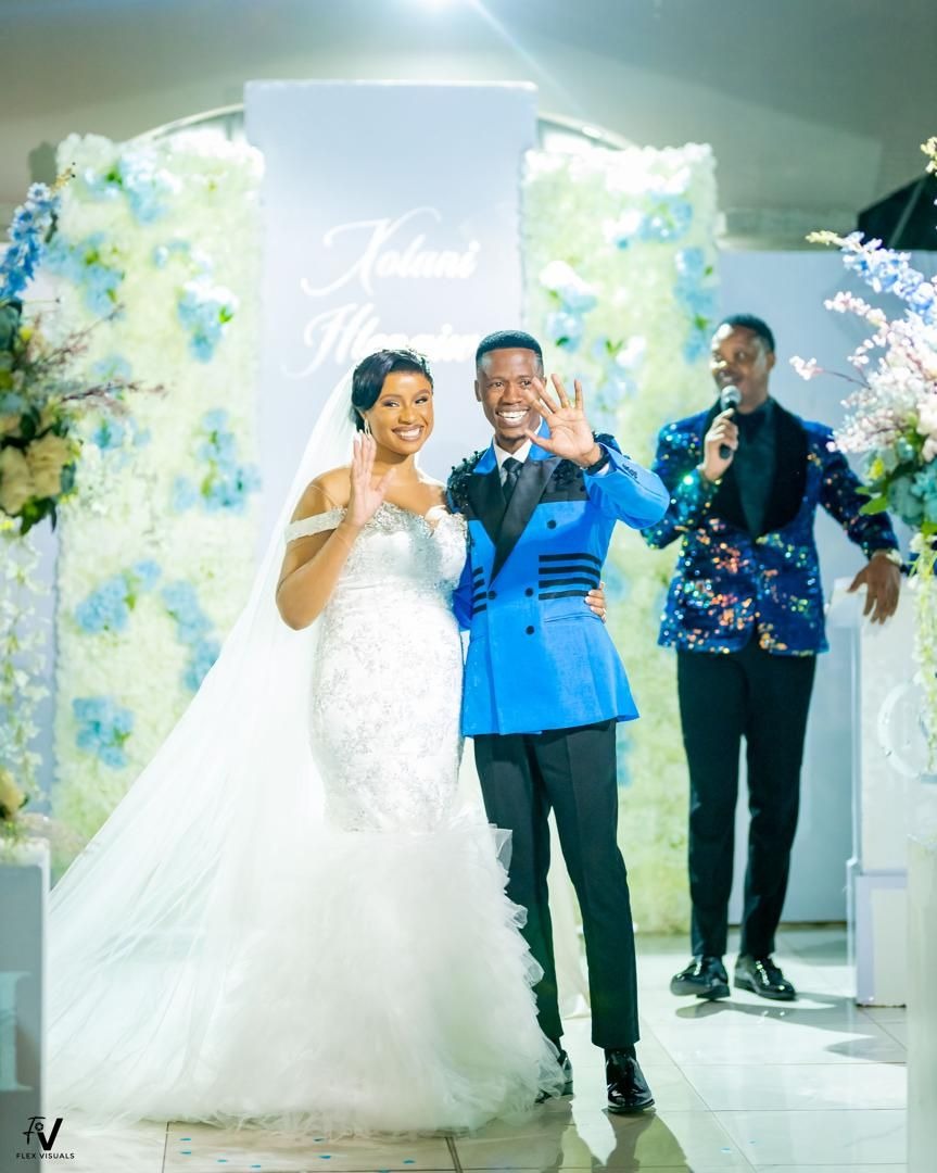 WATCH: Heavenly union – Gospel star Xolani Dube weds Hlengiwe Mabhena