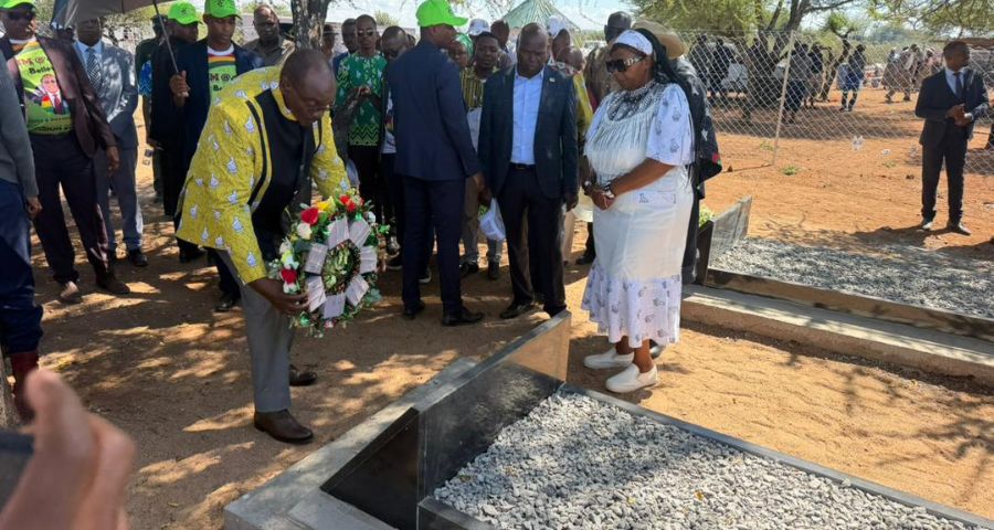 Monument rises at Ratanyana as nation honours fallen heroes, VP Mohadi commissions clinic