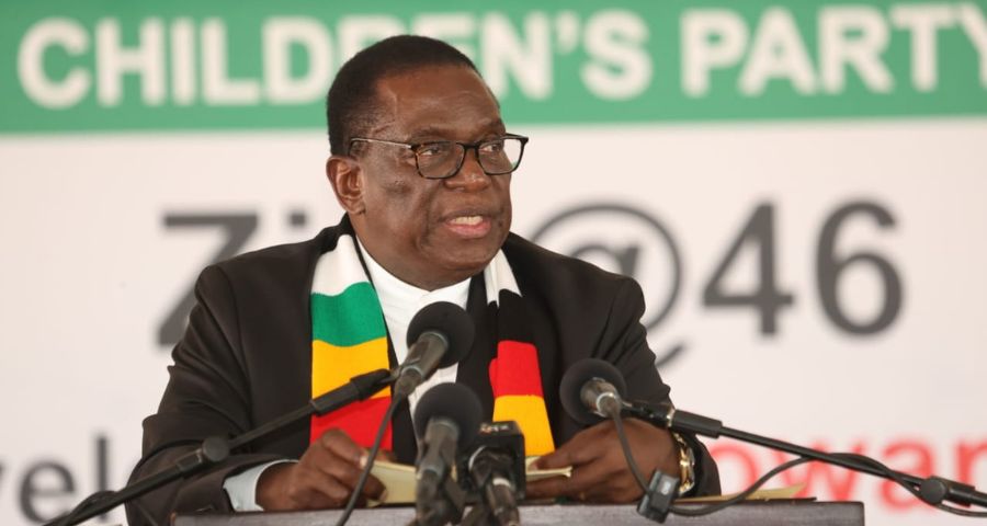 President Mnangagwa challenges youths to be hard workers