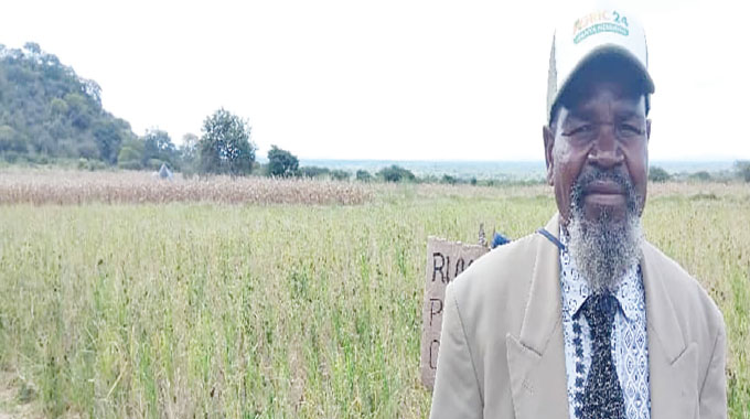 Elderly Zvishavane farmer defies odds