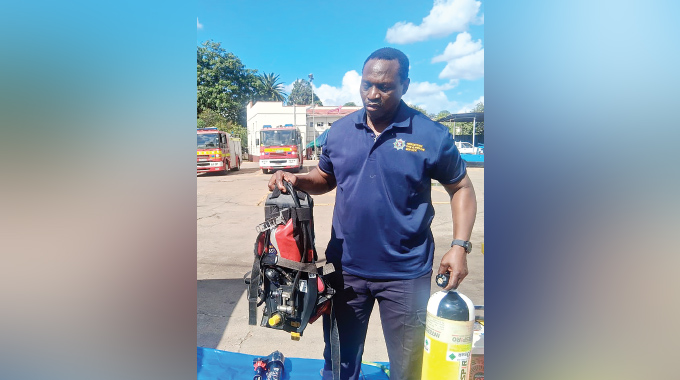 Back home with impact Collen Munikwa bridges UK expertise and Bulawayo firefighting excellence