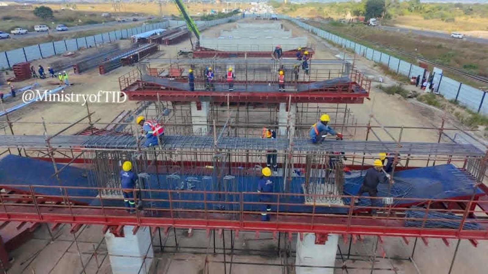 Construction of the Mabvuku interchange ongoing