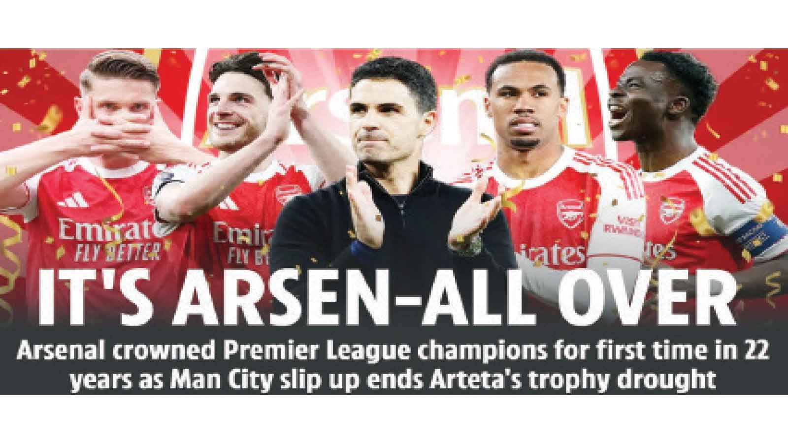 IT’S ARSEN-ALL OVER