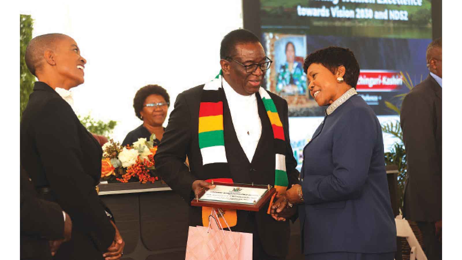 President honours 22 trailblazers