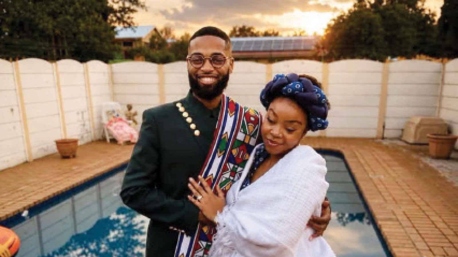 Mahlangu, wife tease another announcement
