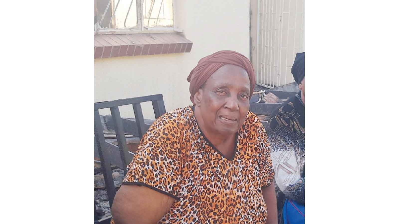SHE CRAWLED OUT OF HER BURNING HOUSE BUT GOGO’S NIGHTMARE HAS JUST STARTED