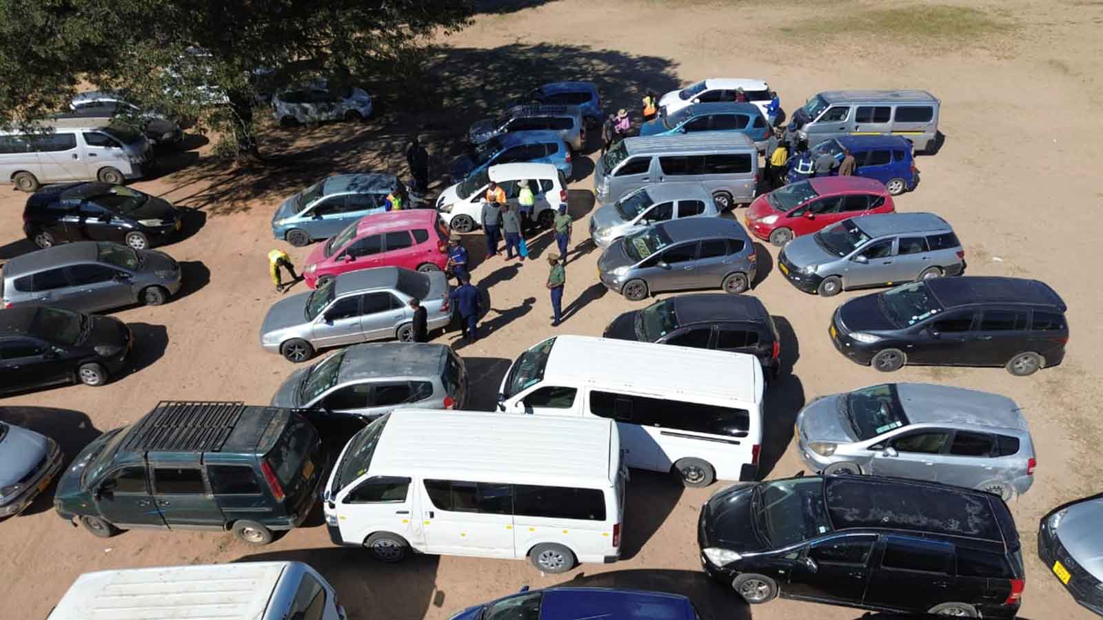 Police impound over 200 vehicles in Marondera CBD blitz