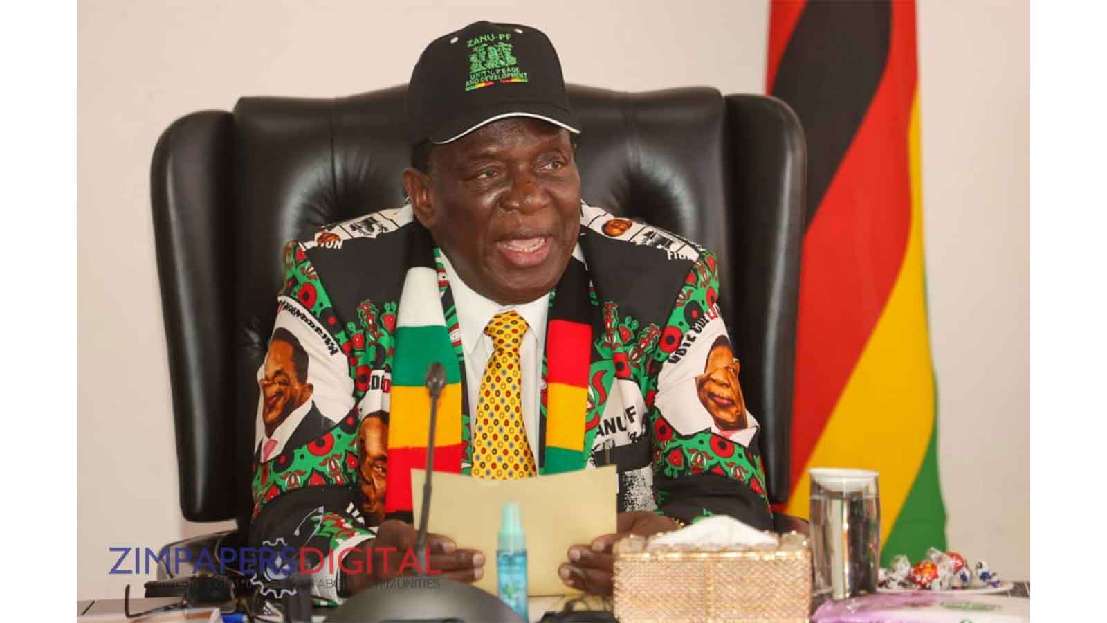 President Mnangagwa calls for unity
