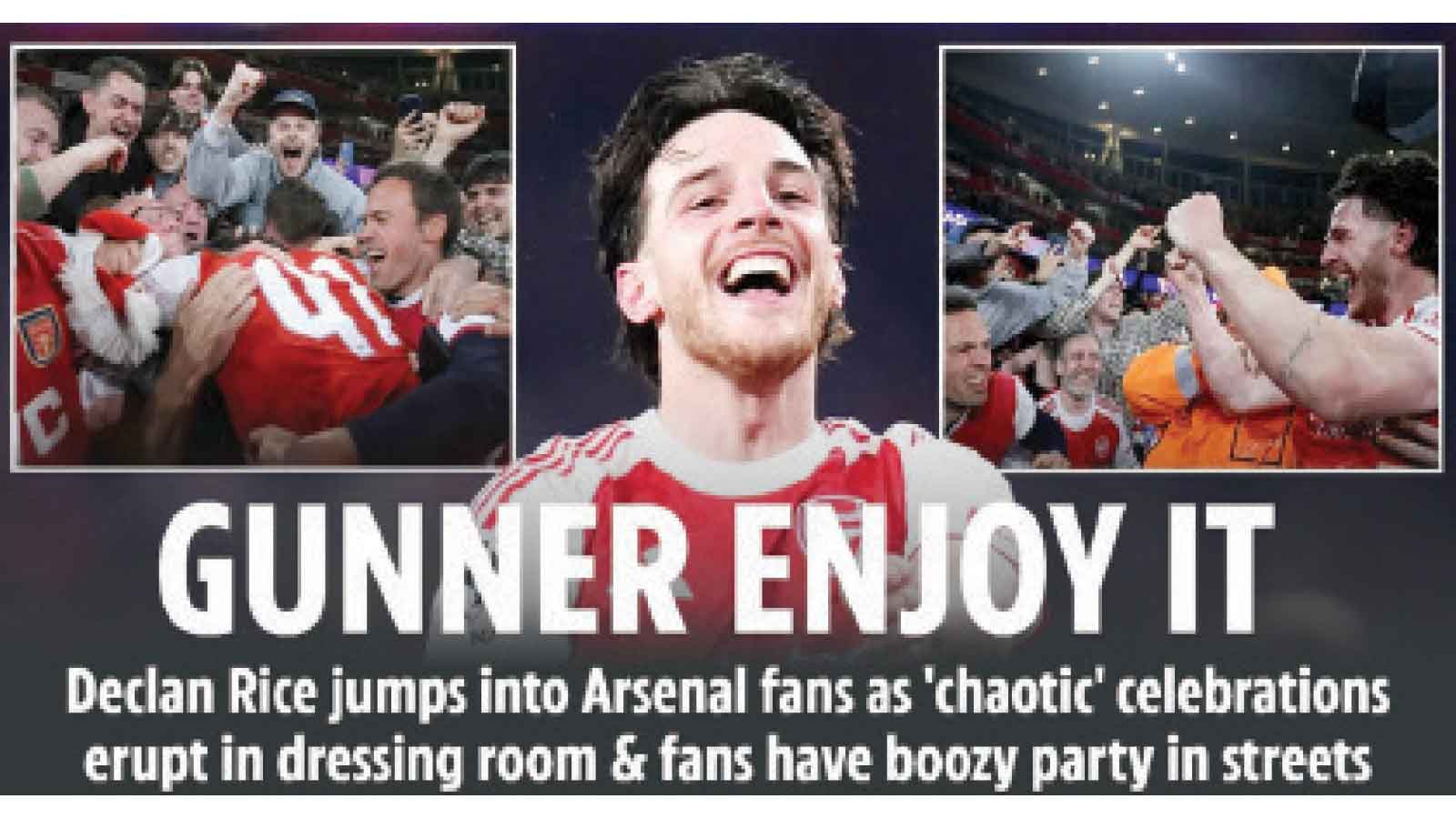 GUNNER ENJOY IT