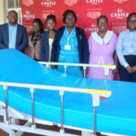 Delta Beverages hand over the donation to the health institution