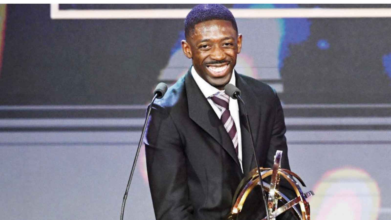 Dembele voted player of the year