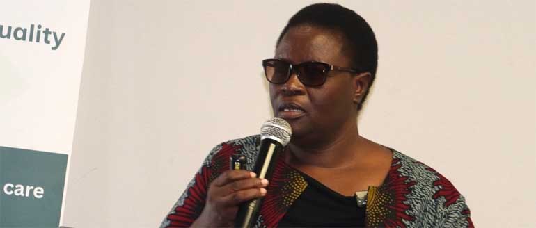 Dr Idah Moyo, HIV Prevention Officer in the Ministry’s AIDS and TB Programme