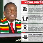 President Emmerson Mnangagwa has issued a firm and uncompromising denunciation of the illegal parcelling out of land across Zimbabwe